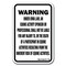 Signmission Safety Sign, 18 in Height, Aluminum, 12 in Length, Equine - Iowa A-1218 Equine - Iowa - alternate 1